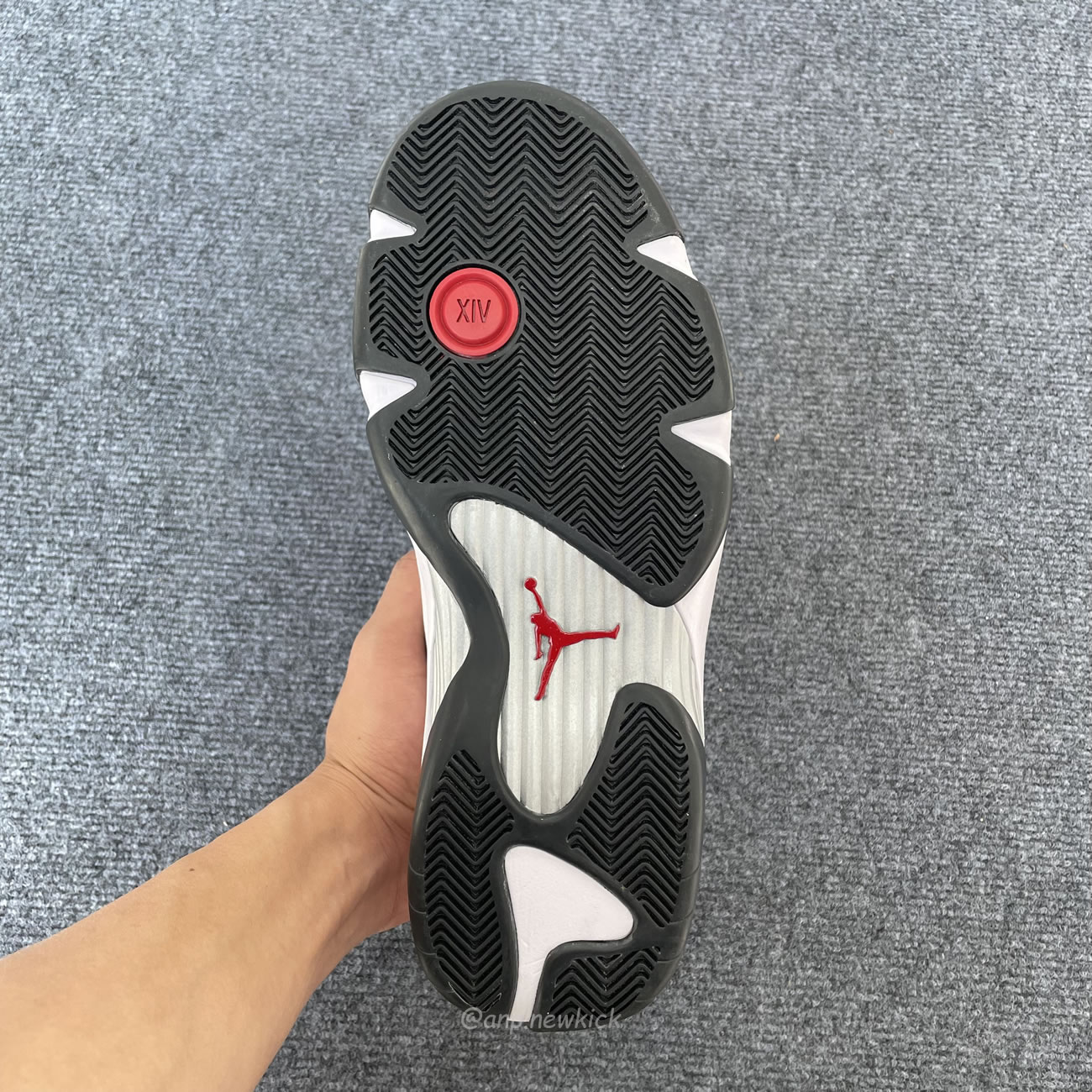 Air Jordan 14 Retro Black Toe 2024 487471 160 (6) - newkick.vip