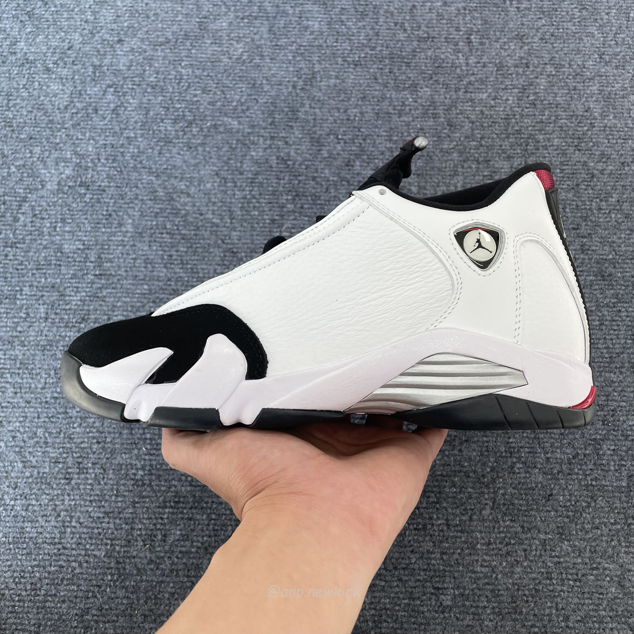 Air Jordan 14 Retro Black Toe 2024 487471 160 (7) - newkick.vip