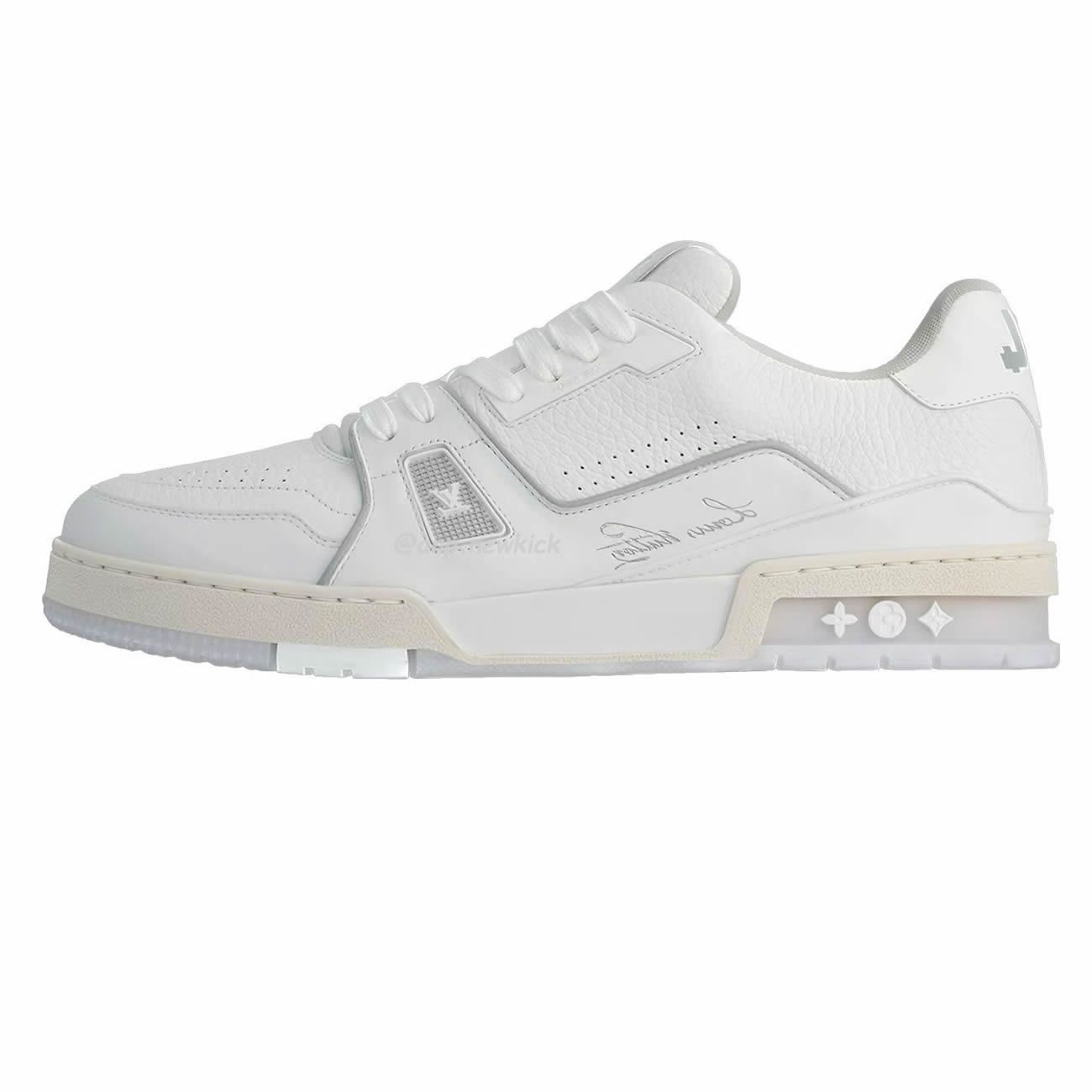 Louis Vuitton Trainer White Signature 51bcolre (1) - newkick.vip