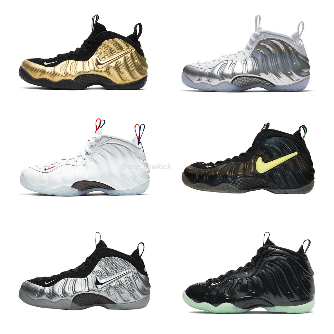 Nike Air Foamposite Pro Metallic Gold 624041 701 (1) - newkick.vip