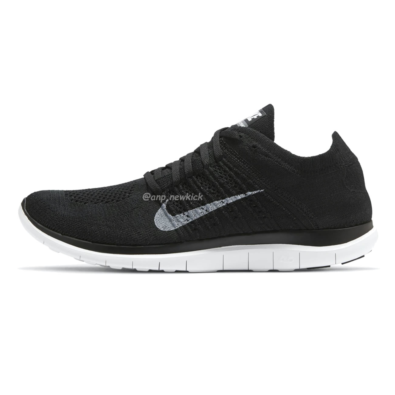 Nike Free 4.0 Flyknit White Black 631050 100 (6) - newkick.vip