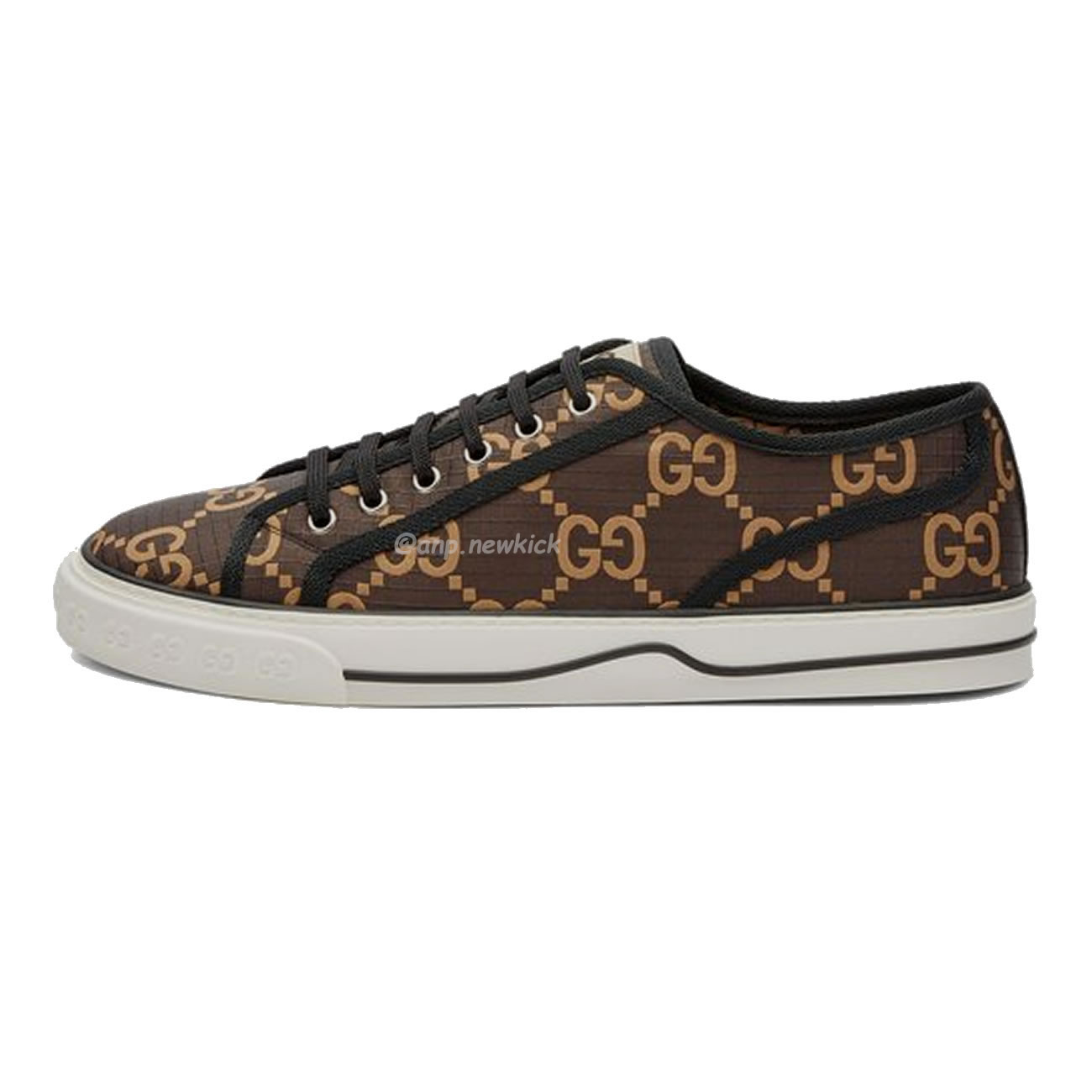 Gucci Ripstop Tennis Brown 771461 Factd 8644 (1) - newkick.vip