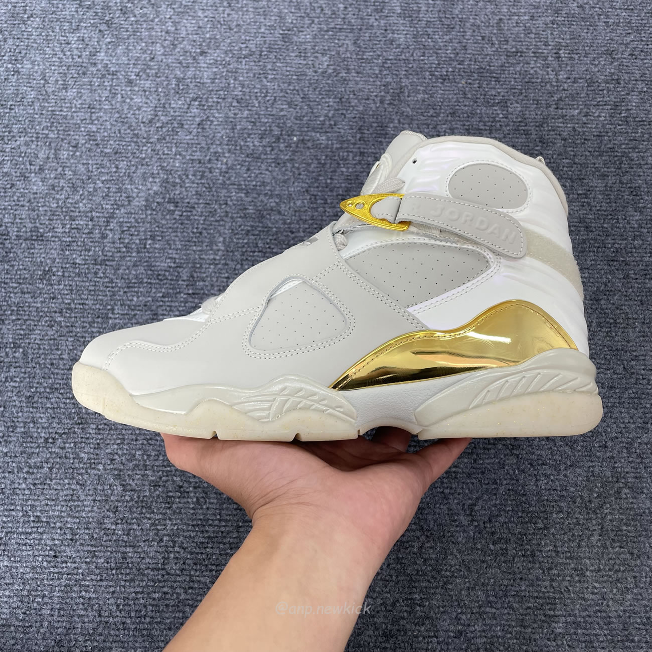 Air Jordan 8 Retro Champagne 832821 030 (7) - newkick.vip