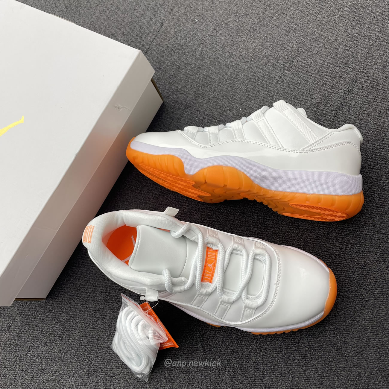 Air Jordan 11 Retro Low Citrus 2021 Womens Ah7860 139 (10) - newkick.vip