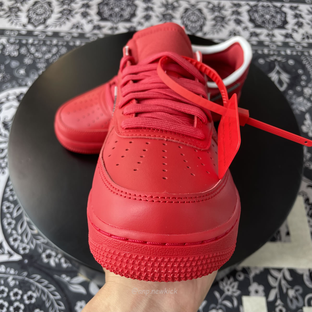 Nike Air Force 1 Low Off White Red Ao4297 600 (3) - newkick.vip