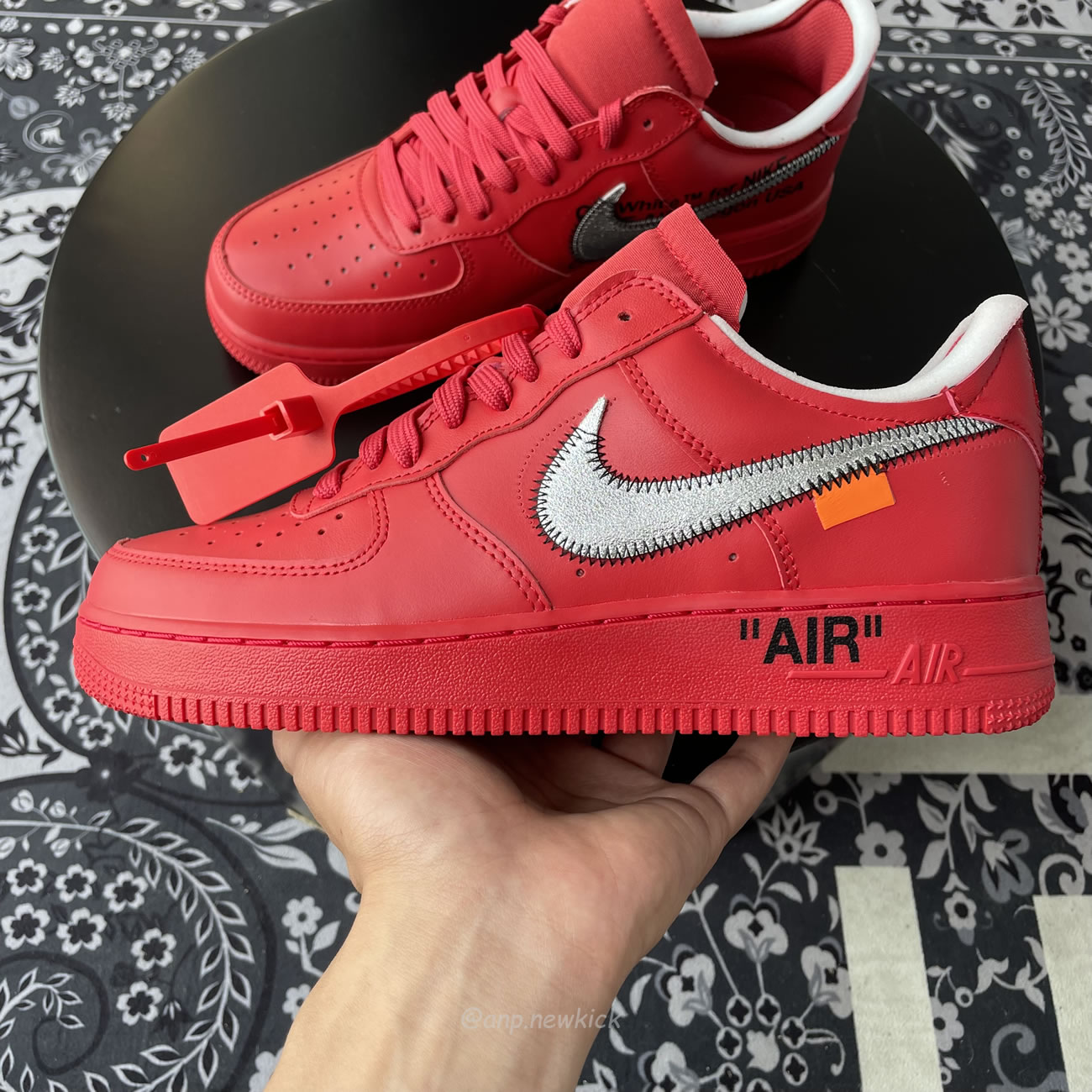 Nike Air Force 1 Low Off White Red Ao4297 600 (6) - newkick.vip