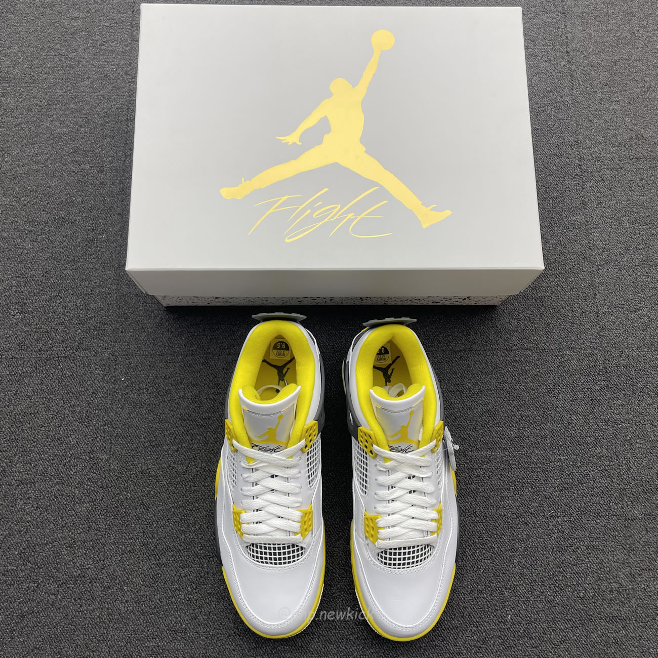 Air Jordan 4 Retro Vivid Sulfur Womens Aq9129 101 (3) - newkick.vip