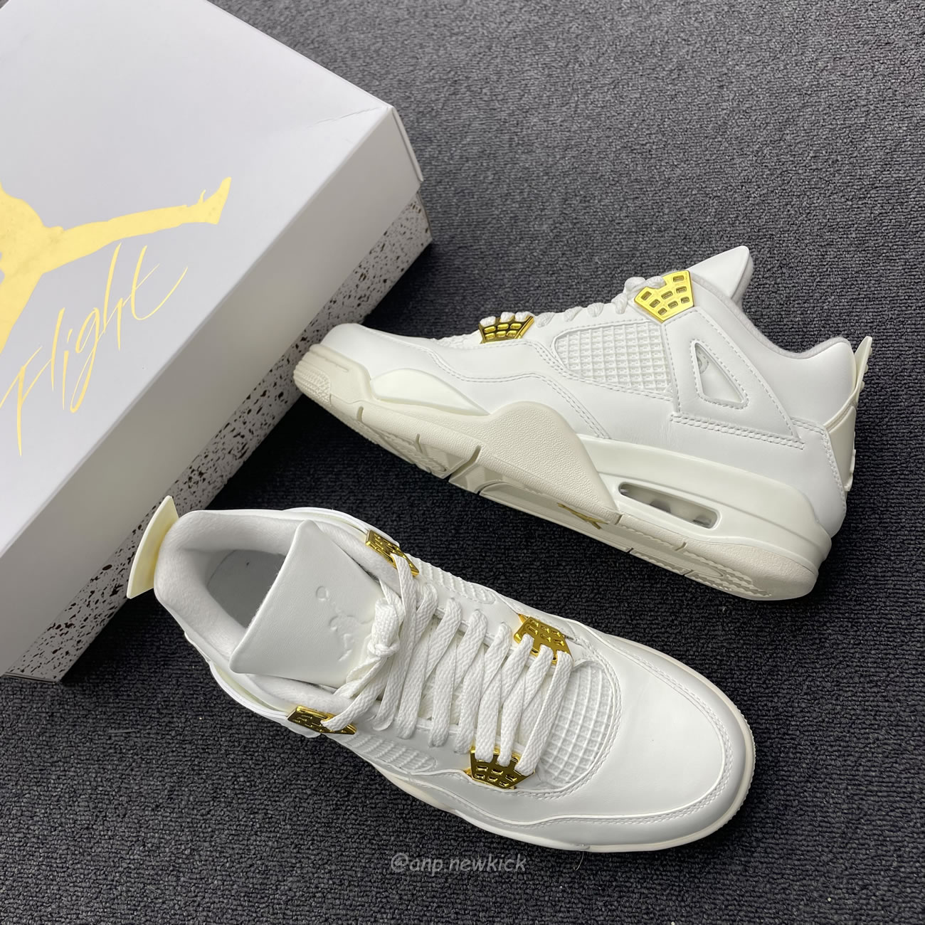 Air Jordan 4 Wmns Sail Aq9129 170 (8) - newkick.vip