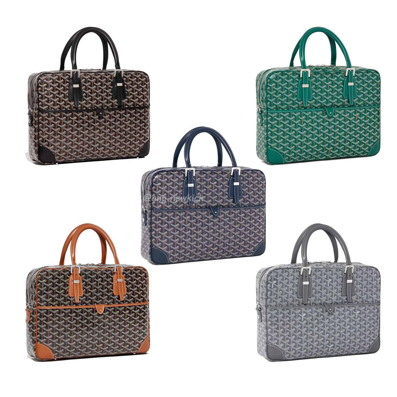 Goyard Ambassade Medium Size Briefcase (1) - newkick.vip