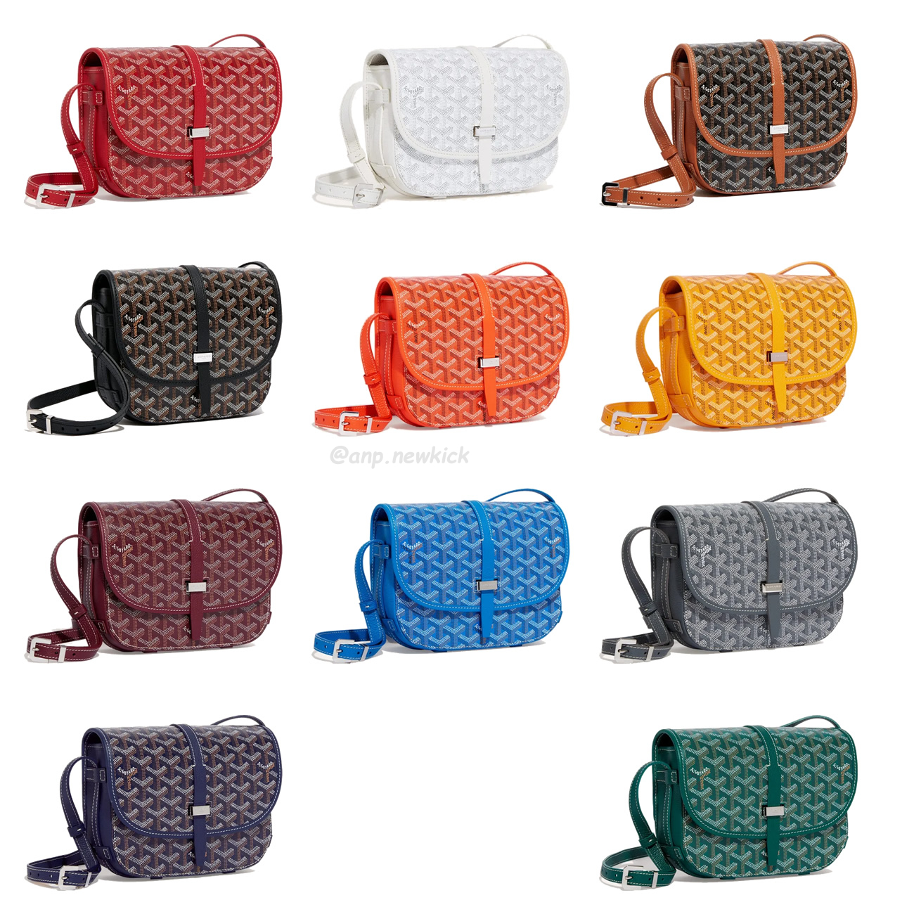 Goyard Belvedere Shoulder Bag (1) - newkick.vip