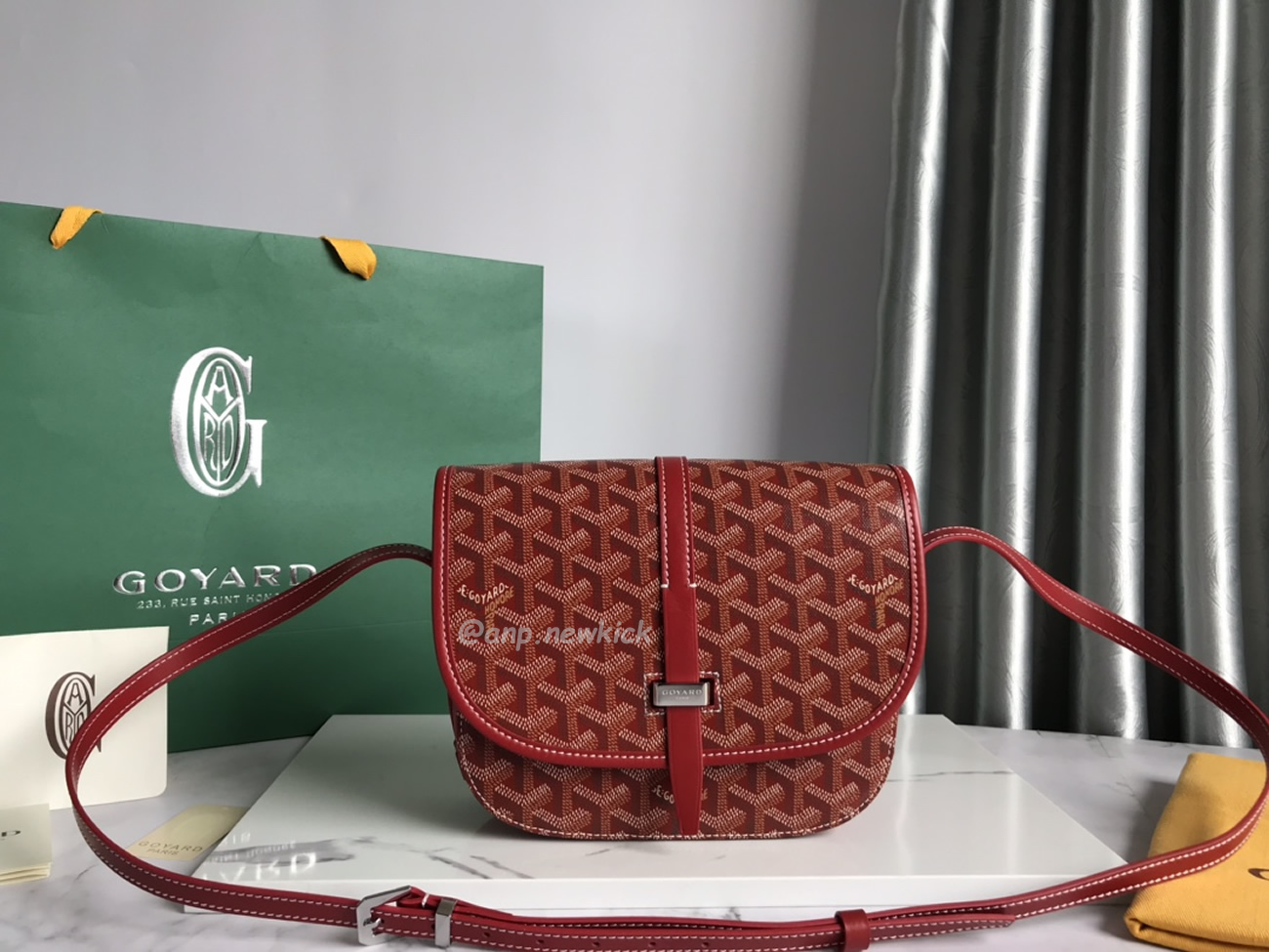 Goyard Belvedere Shoulder Bag (23) - newkick.vip