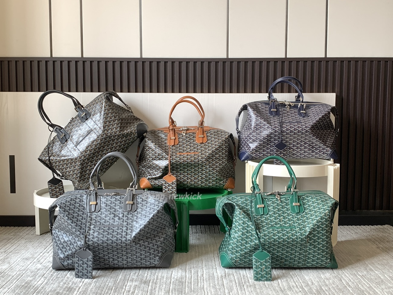 Goyard Bowling 45 Traveling Bag (11) - newkick.vip