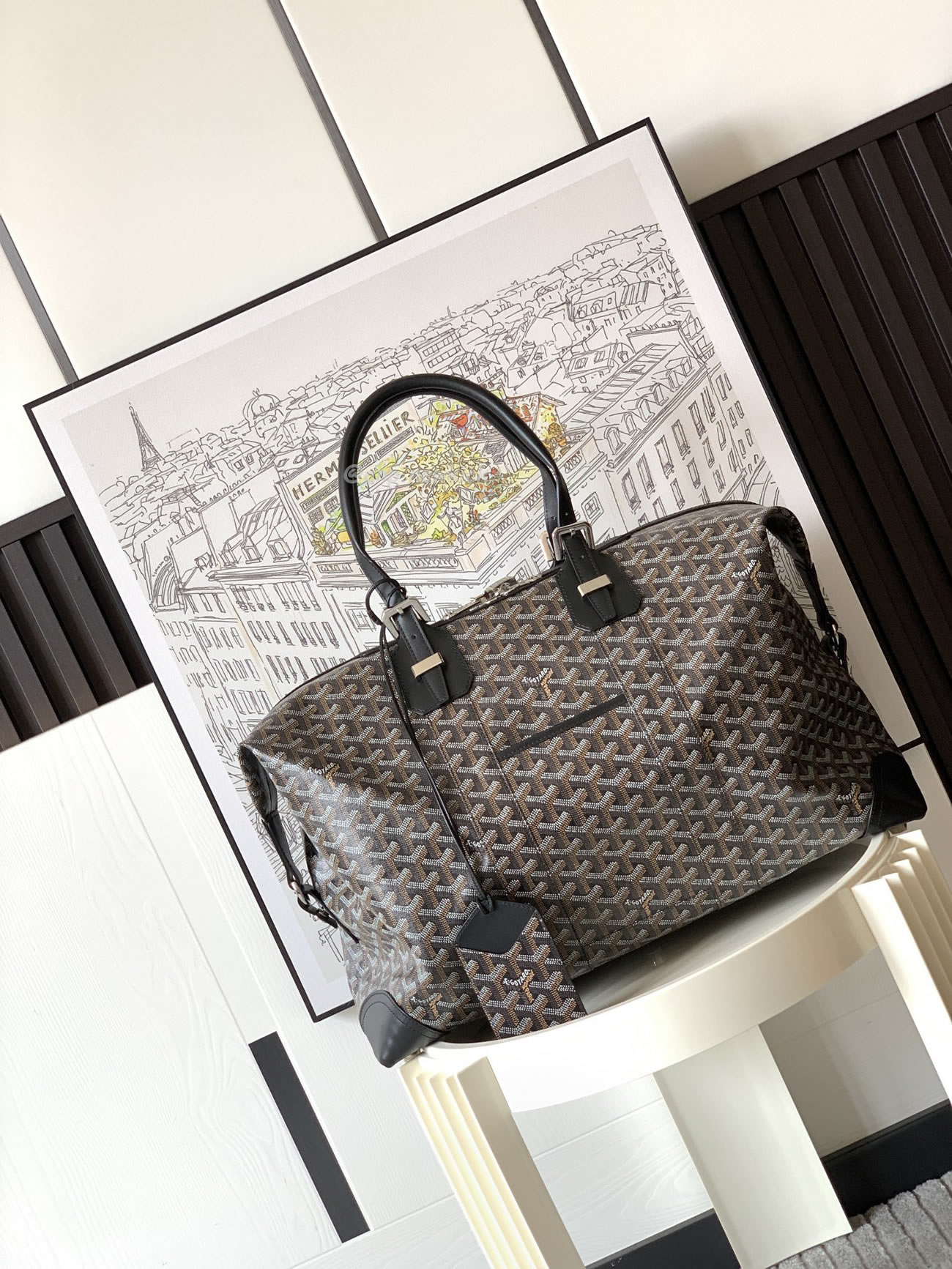 Goyard Bowling 45 Traveling Bag (7) - newkick.vip