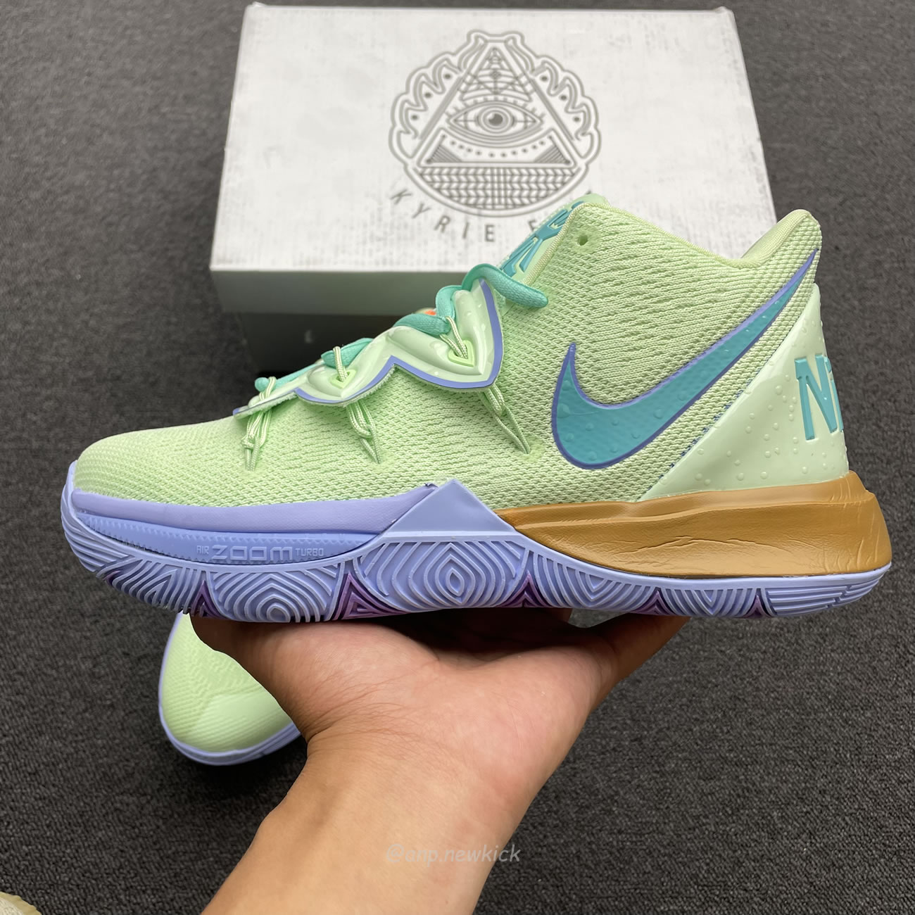 Nike Kyrie 5 Spongebob Squidward Patrick Cj6951 300 Cj6950 600 (11) - newkick.vip