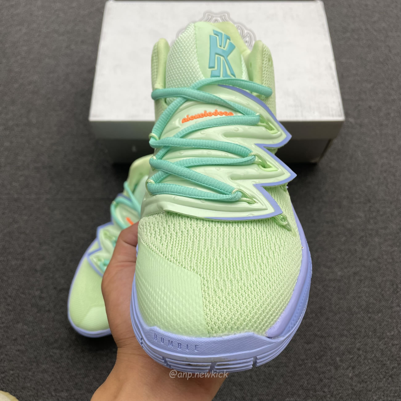 Nike Kyrie 5 Spongebob Squidward Patrick Cj6951 300 Cj6950 600 (15) - newkick.vip