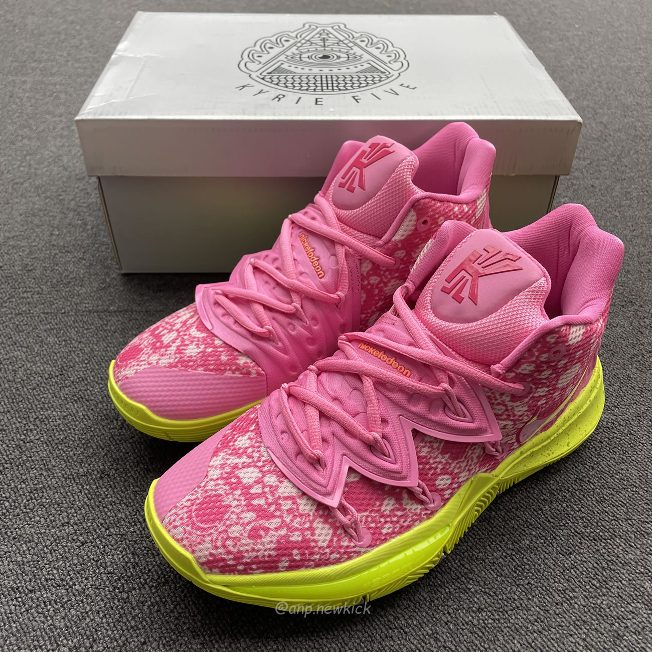 Nike Kyrie 5 Spongebob Squidward Patrick Cj6951 300 Cj6950 600 (19) - newkick.vip