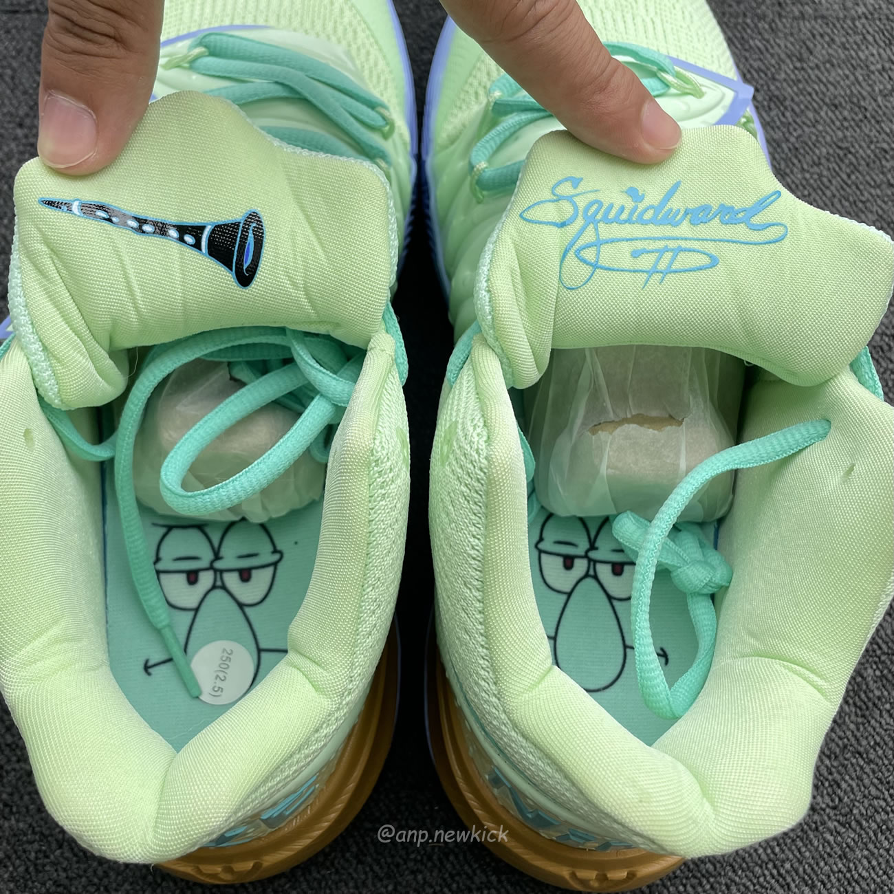 Nike Kyrie 5 Spongebob Squidward Patrick Cj6951 300 Cj6950 600 (24) - newkick.vip