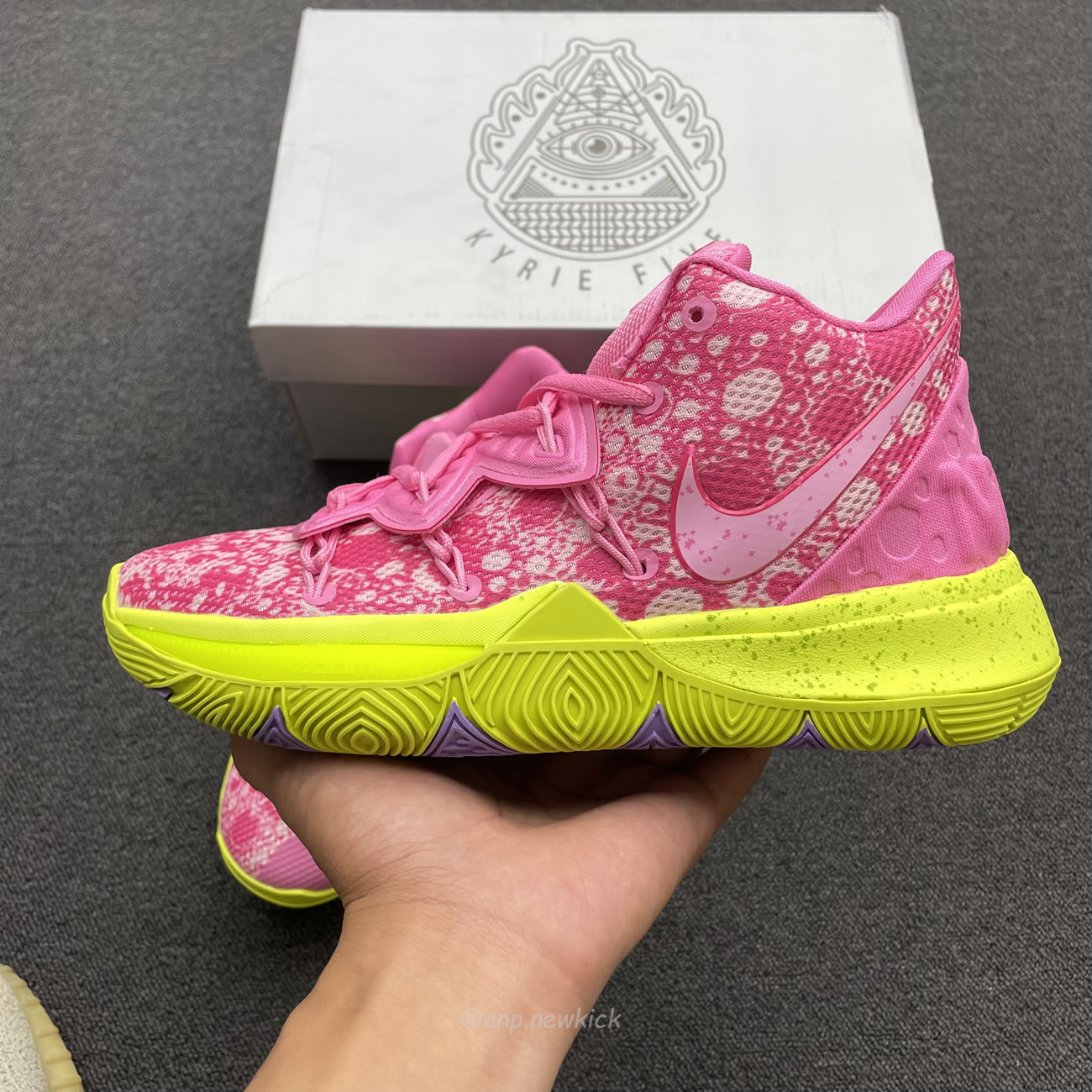 Nike Kyrie 5 Spongebob Squidward Patrick Cj6951 300 Cj6950 600 (8) - newkick.vip