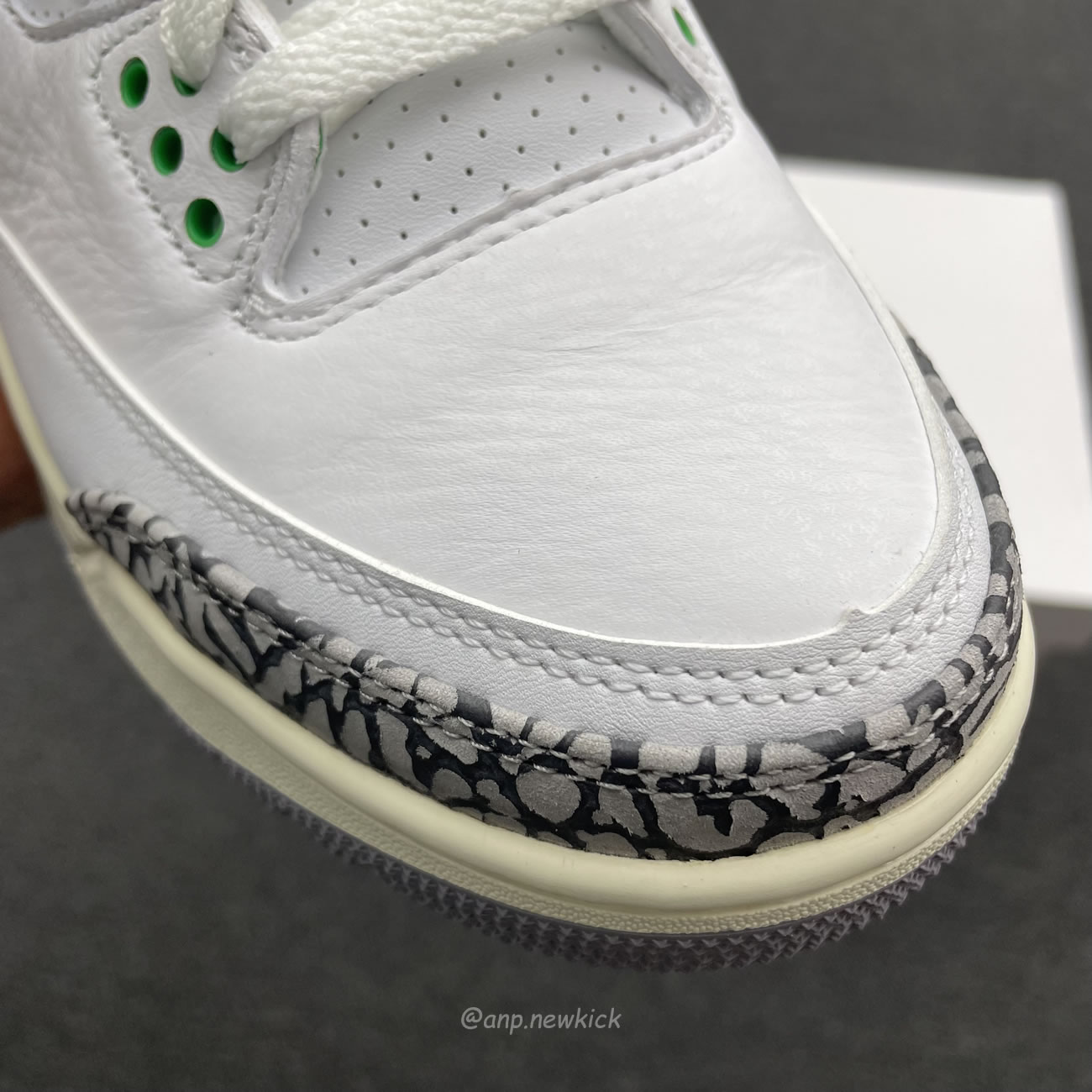 Air Jordan 3 Retro Lucky Green Womens Ck9246 136 (11) - newkick.vip