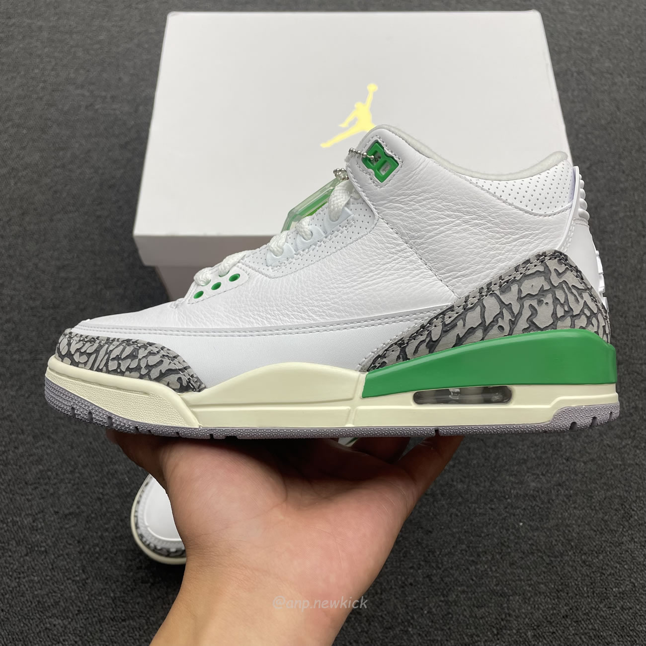 Air Jordan 3 Retro Lucky Green Womens Ck9246 136 (6) - newkick.vip