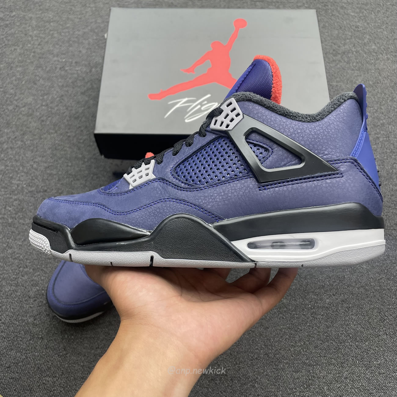 Air Jordan 4 Retro Winterized Loyal Blue Cq9597 401 (12) - newkick.vip