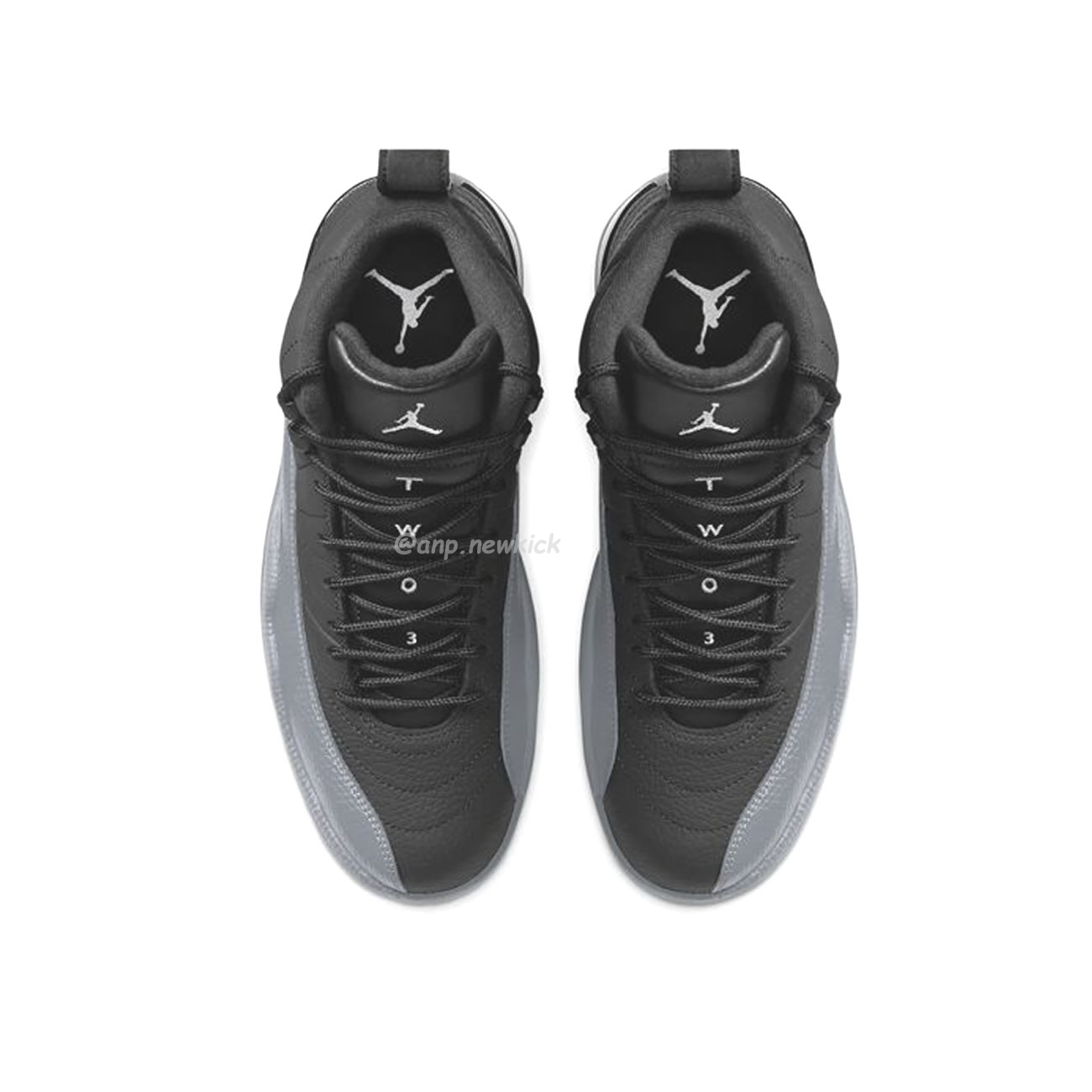 Air Jordan 12 Black Wolf Grey Ct8013 019 (11) - newkick.vip