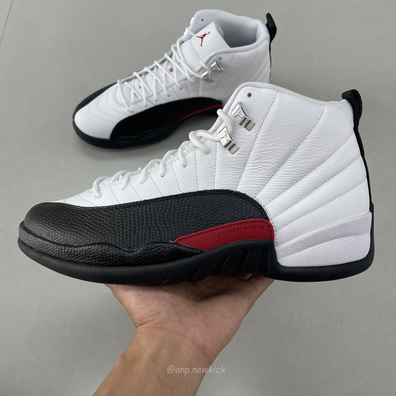 Air Jordan 12 Retro Red Taxi Ct8013 162 (8) - newkick.vip