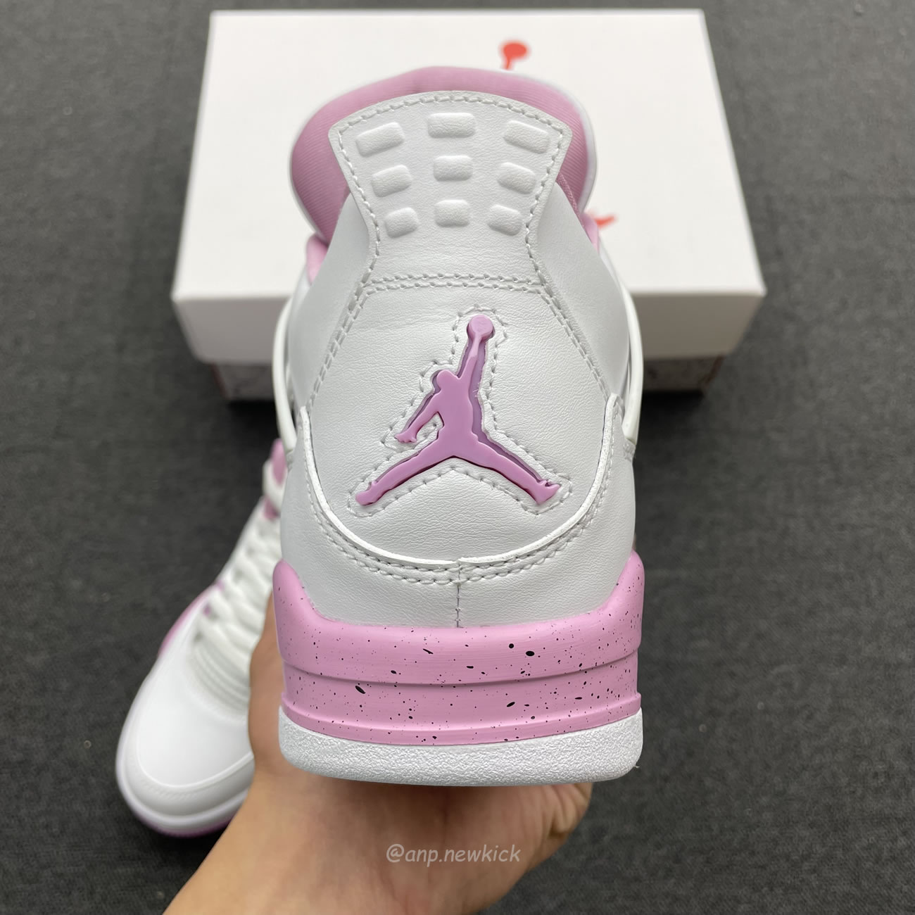 Air Jordan 4 Retro White Pink Ct8527 116 (3) - newkick.vip