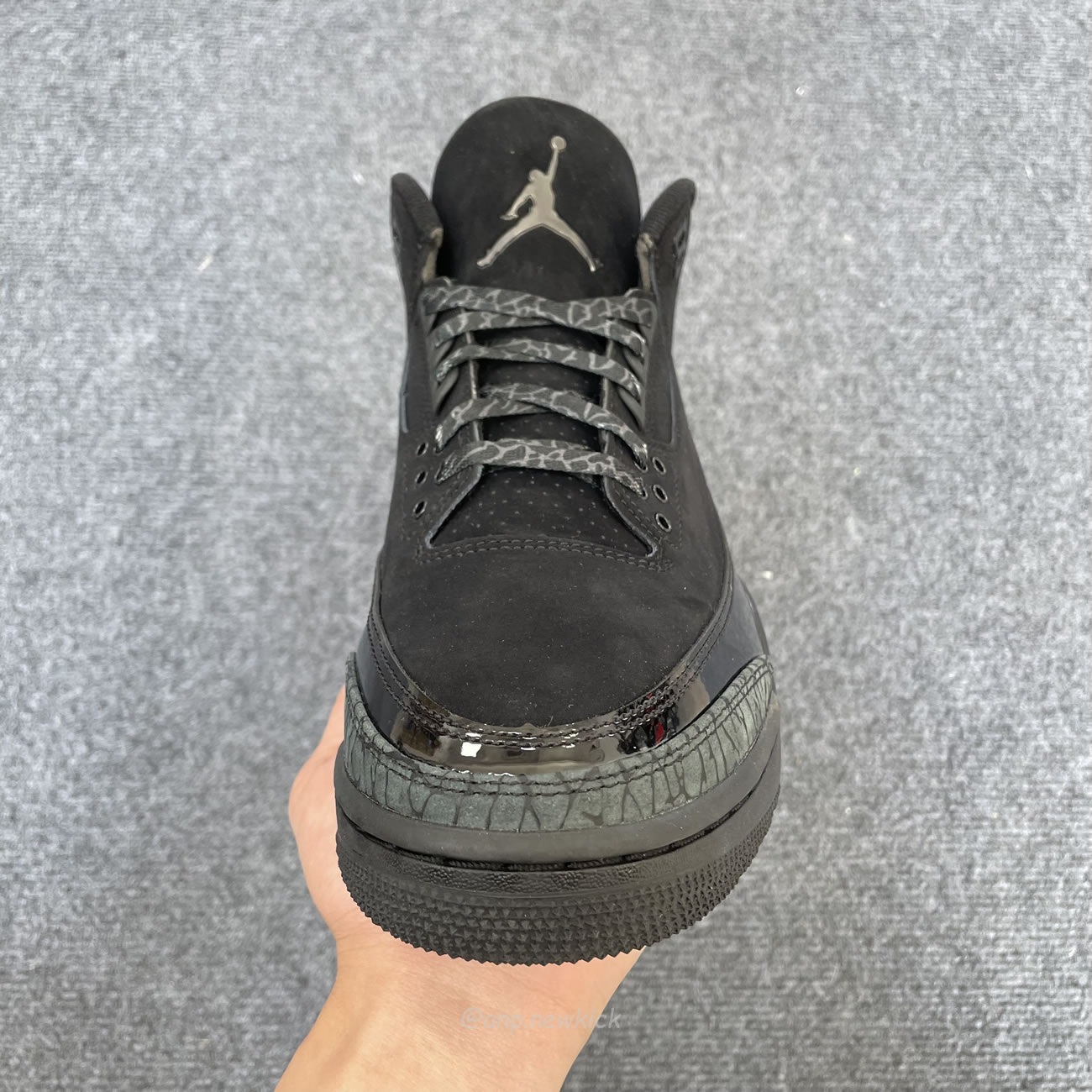 Air Jordan 3 Retro Black Cat 2025 Ct8532 001 (8) - newkick.vip