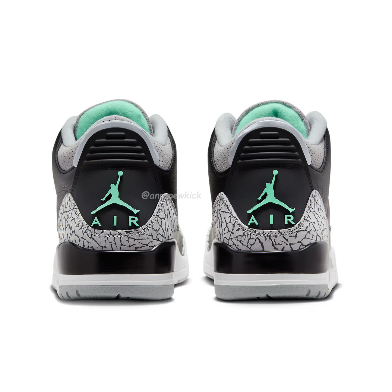 Air Jordan 3 Retro Green Glow Ct8532 031 (10) - newkick.vip