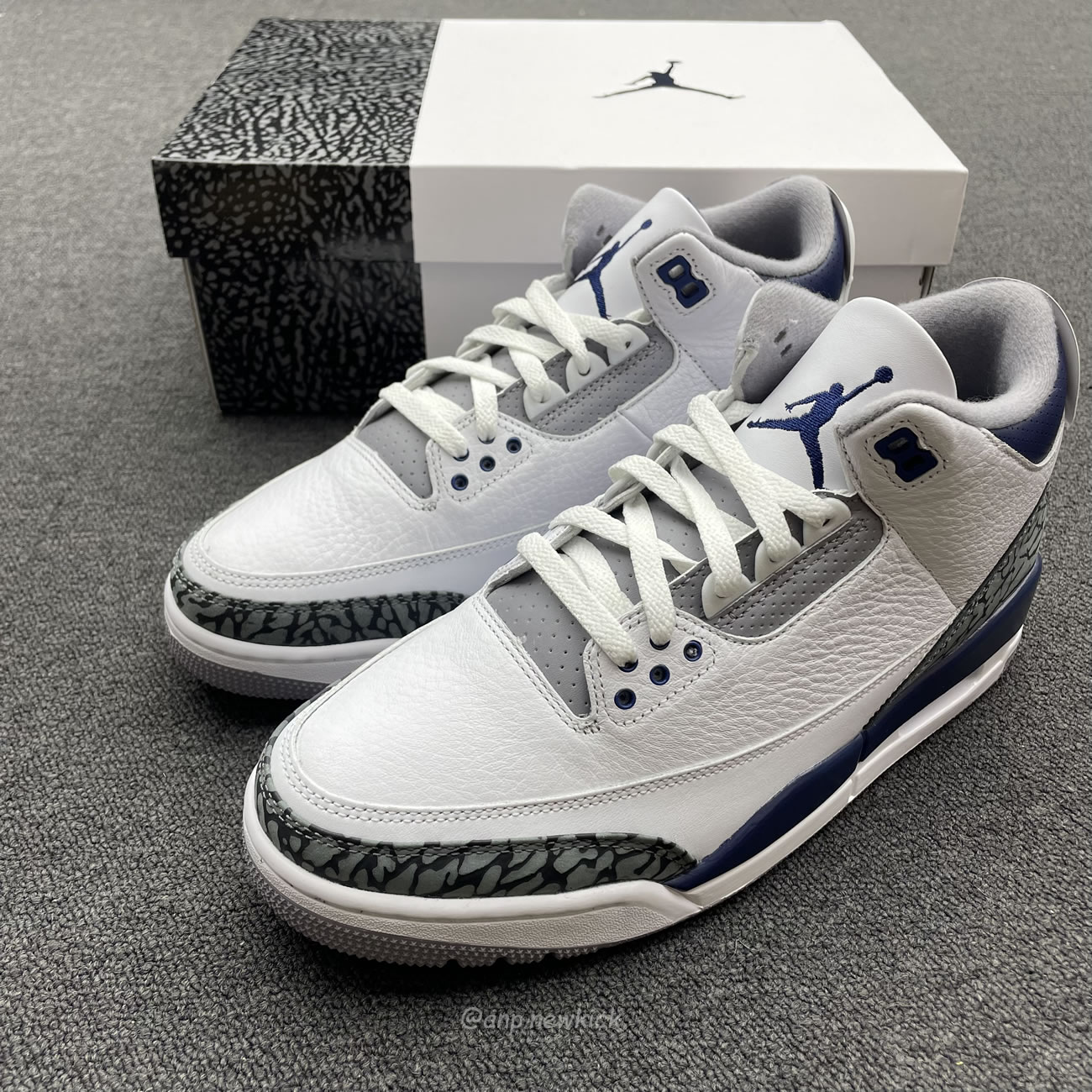 Air Jordan 3 Retro Midnight Navy Ct8532 140 (10) - newkick.vip