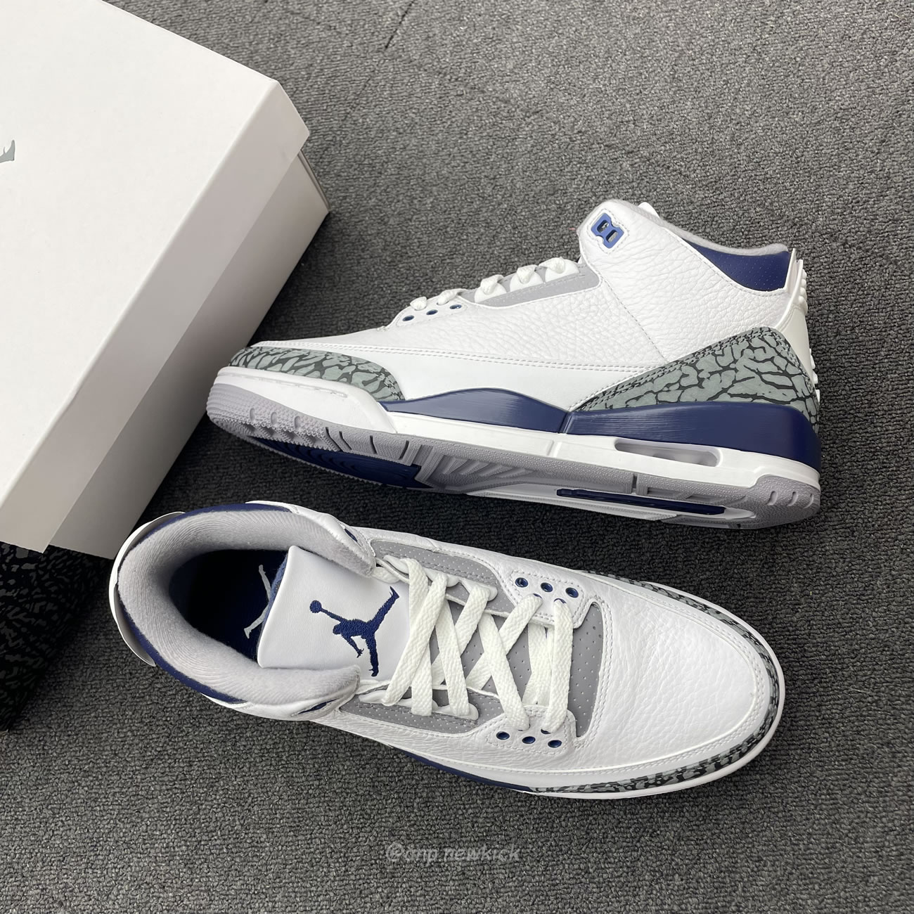 Air Jordan 3 Retro Midnight Navy Ct8532 140 (11) - newkick.vip