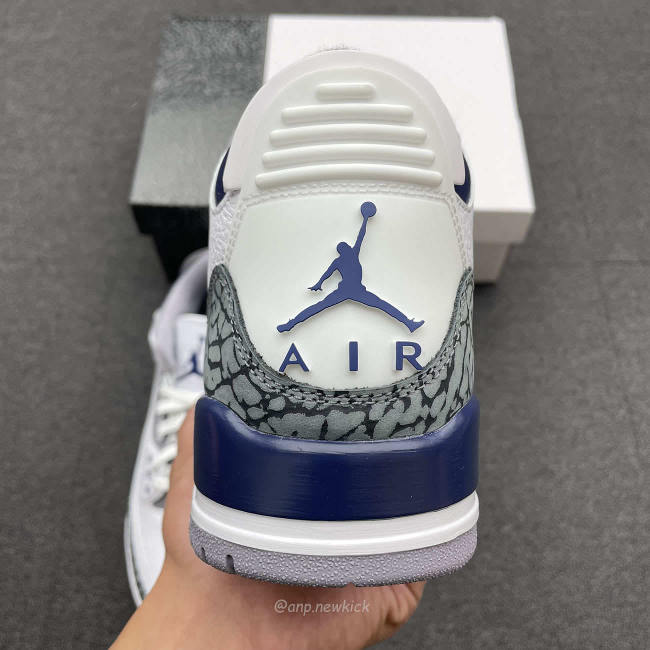 Air Jordan 3 Retro Midnight Navy Ct8532 140 (6) - newkick.vip