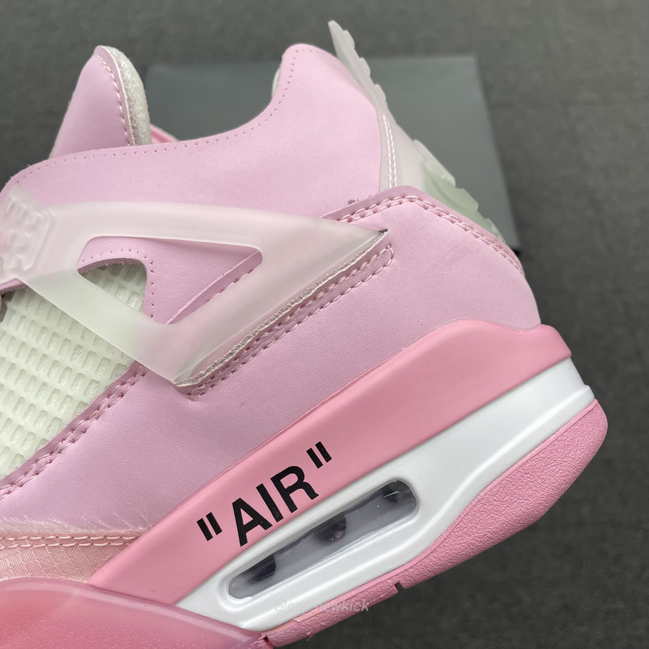 Air Jordan 4 Retro Off Pink Sail Womens Cv9388 105 (2) - newkick.vip