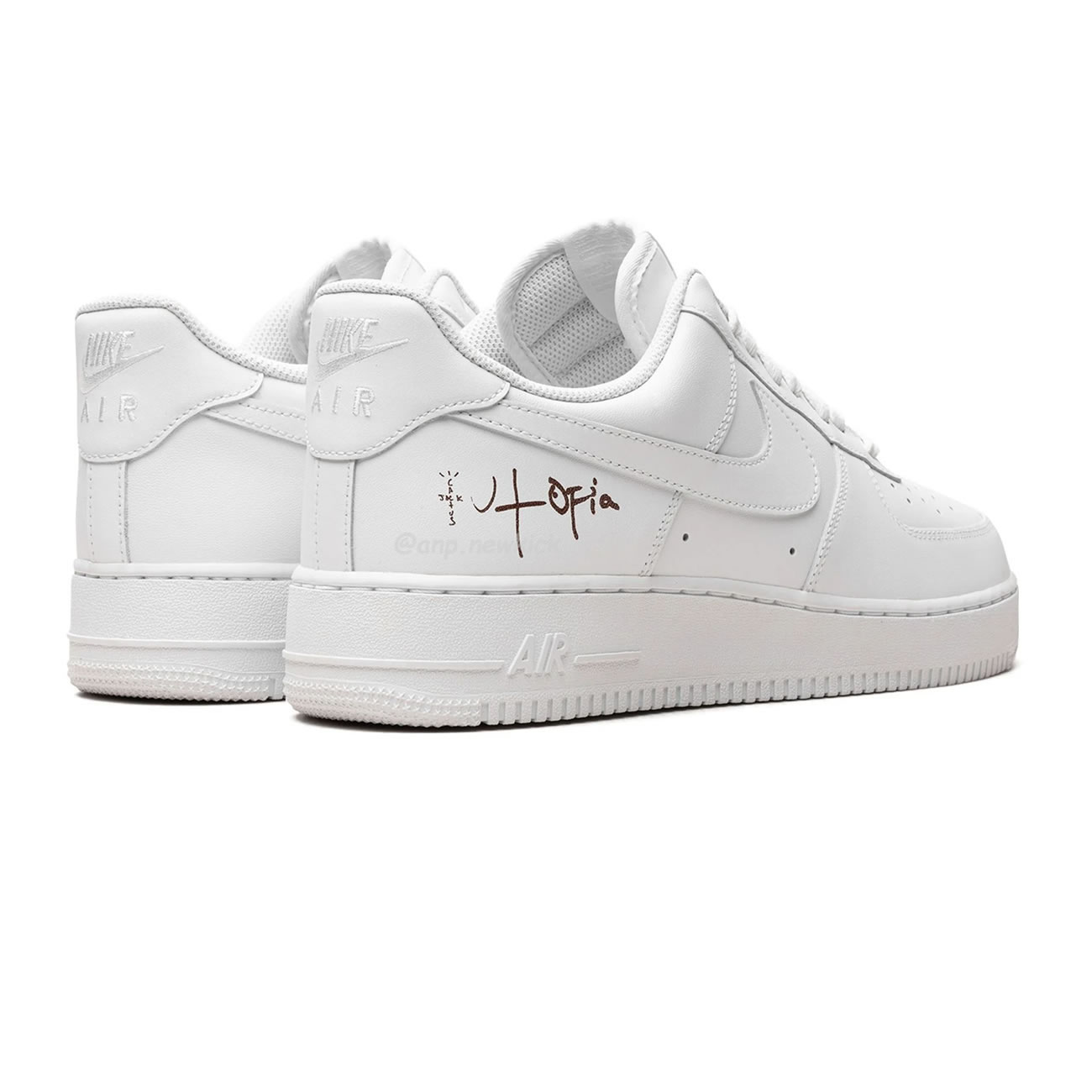 Nike Air Force 1 Low 07 White Travis Scott Cactus Jack Utopia Edition Cw2288 111 (4) - newkick.vip