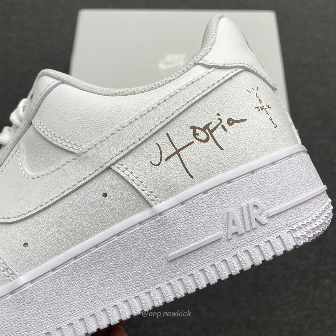 Nike Air Force 1 Low 07 White Travis Scott Cactus Jack Utopia Edition Cw2288 111 (7) - newkick.vip