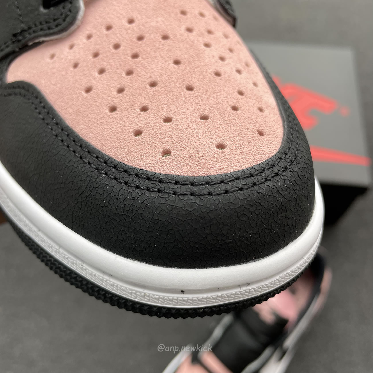 Air Jordan 1 Low Og Bleached Coral Cz0790 061 (3) - newkick.vip