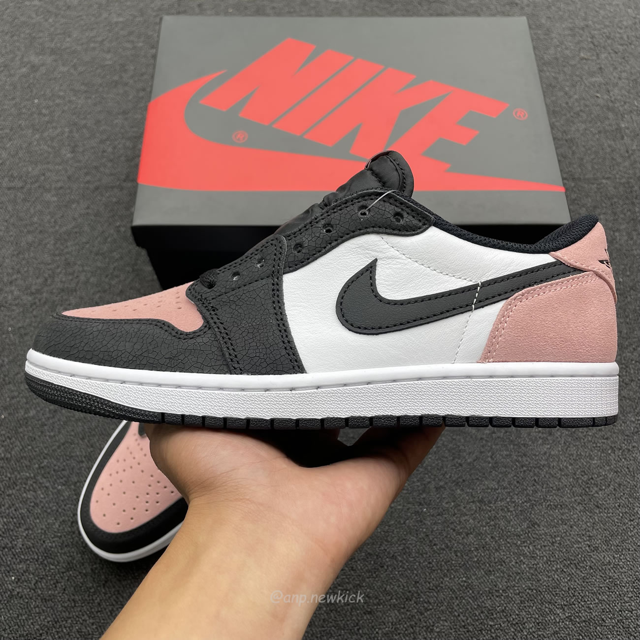 Air Jordan 1 Low Og Bleached Coral Cz0790 061 (9) - newkick.vip