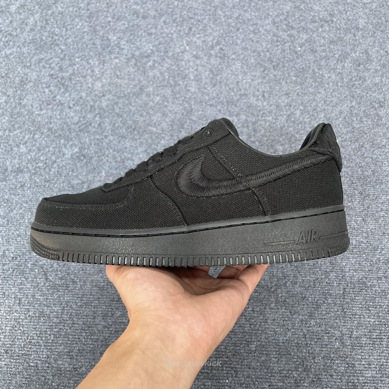 Nike Air Force 1 Low Stussy Black Cz9084 001 (13) - newkick.vip