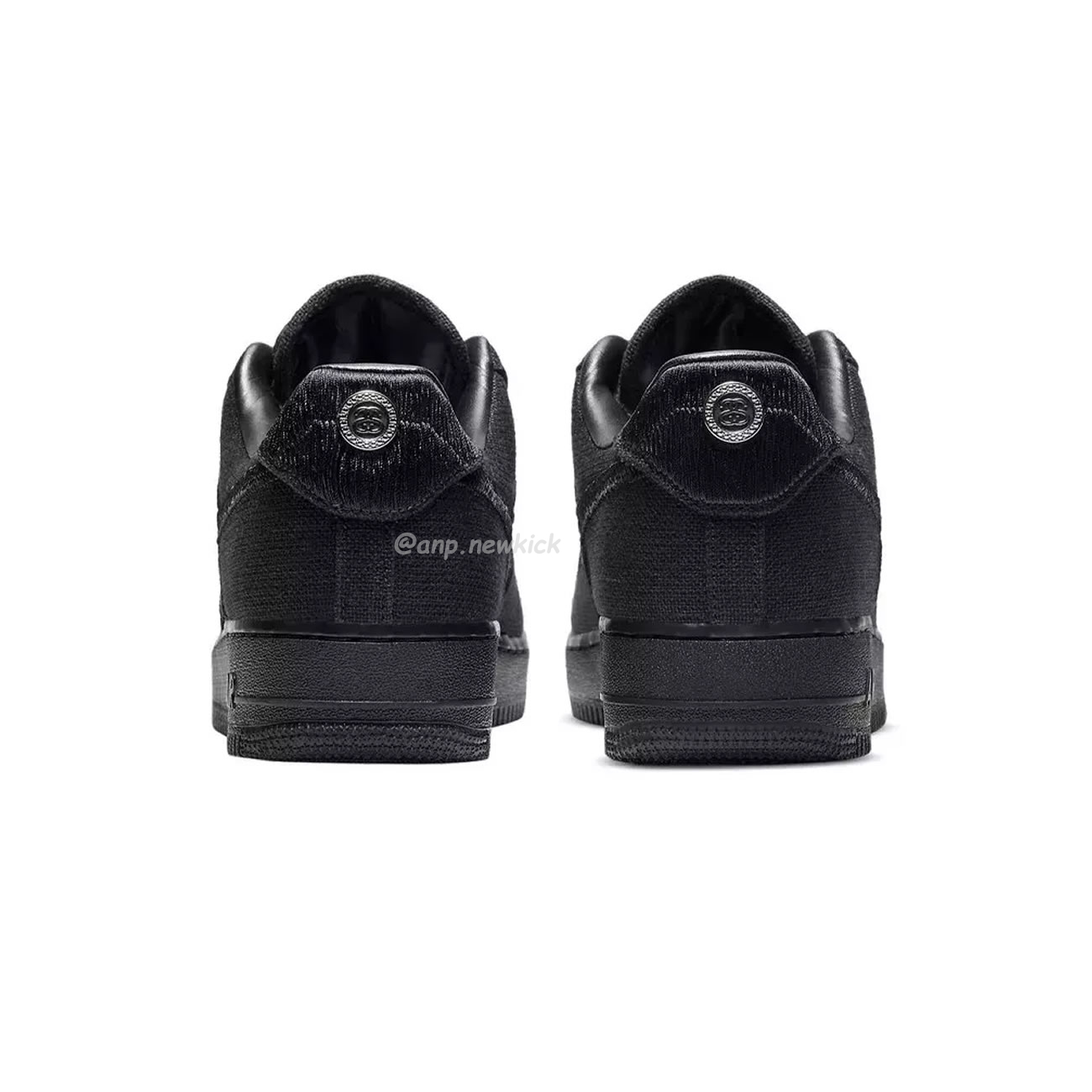 Nike Air Force 1 Low Stussy Black Cz9084 001 (9) - newkick.vip