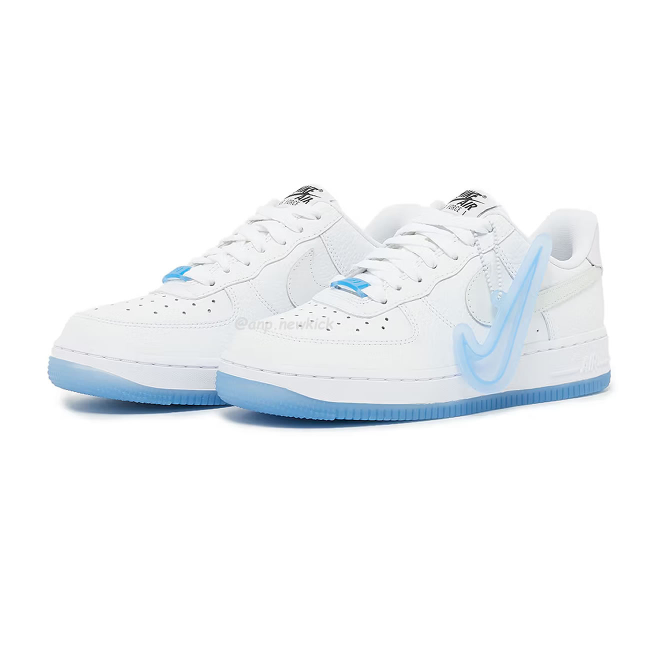 Nike Air Force 1 Low Uv Reactive Swoosh (womens) Da8301 101 (9) - newkick.vip