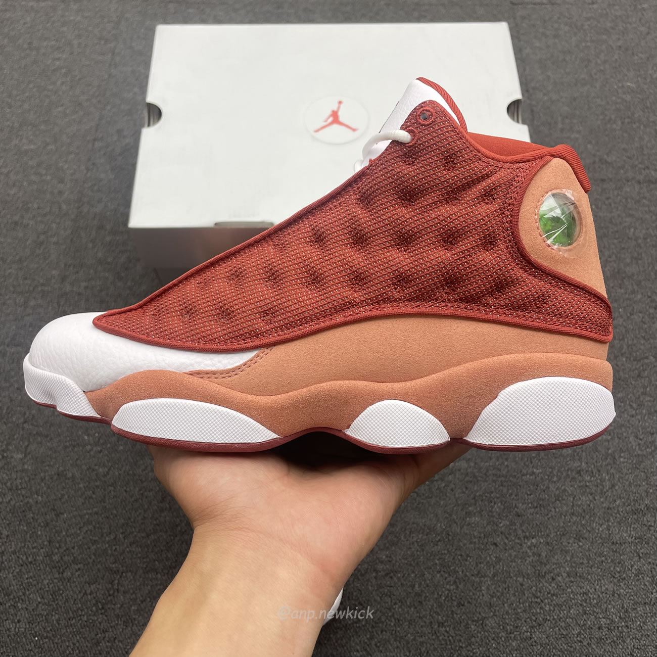 Air Jordan 13 Retro Dune Red Terra Blush Dj5982 601 (3) - newkick.vip