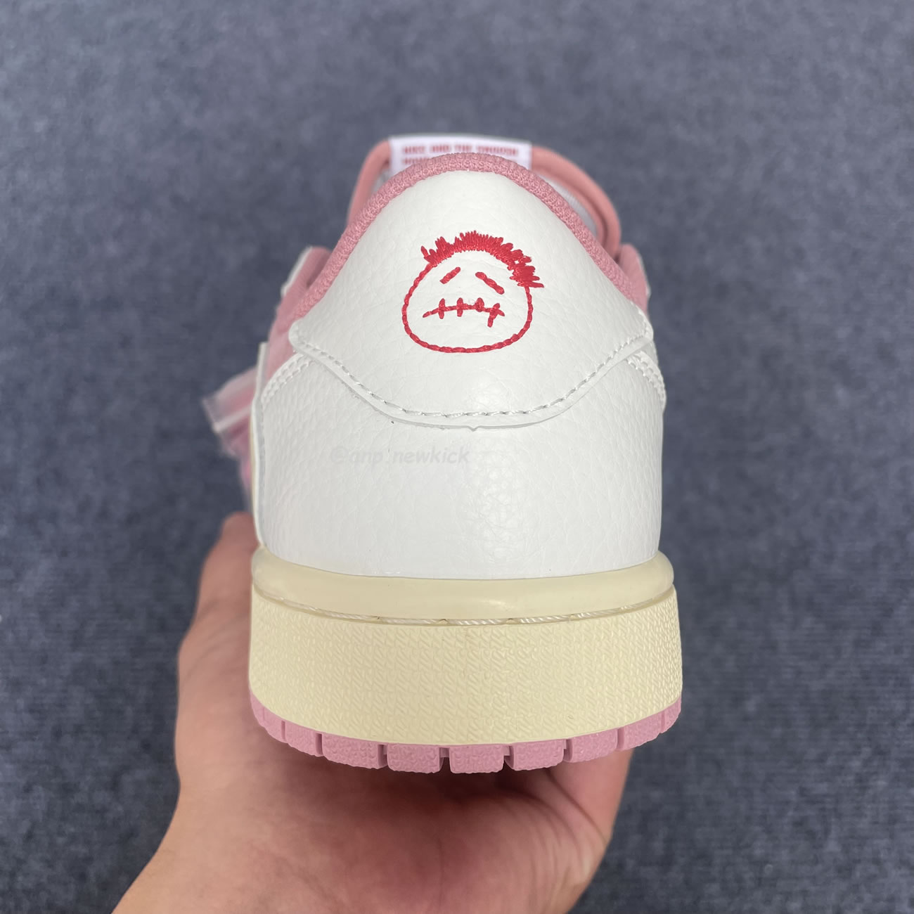 Air Jordan 1 Retro Low Og Sp Travis Scott Sail Shy Pink Dm7866 106 (13) - newkick.vip