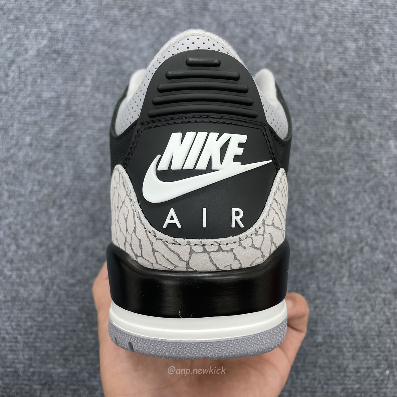 Air Jordan 3 Retro Black Cement Reimagined Dn3707 010 (6) - newkick.vip