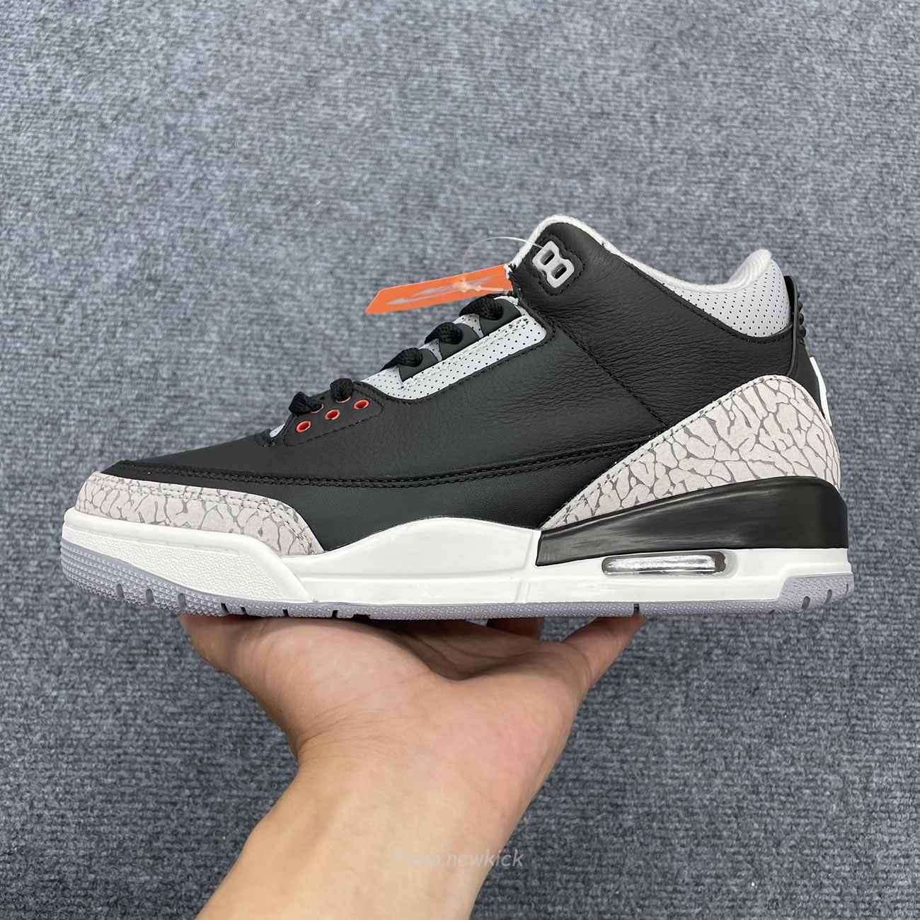 Air Jordan 3 Retro Black Cement Reimagined Dn3707 010 (7) - newkick.vip