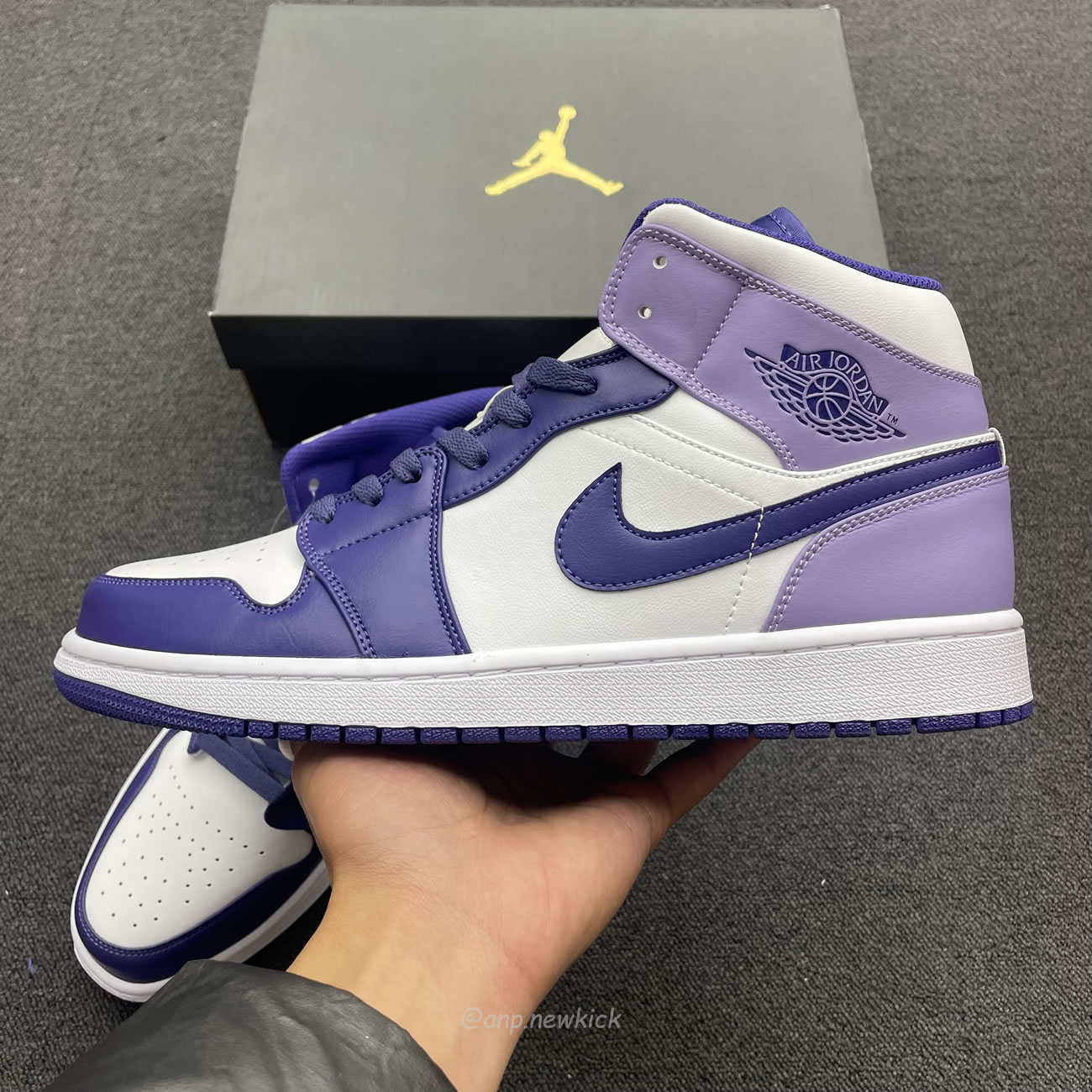 Air Jordan 1 Mid Blueberry Dq8426 515 (5) - newkick.vip