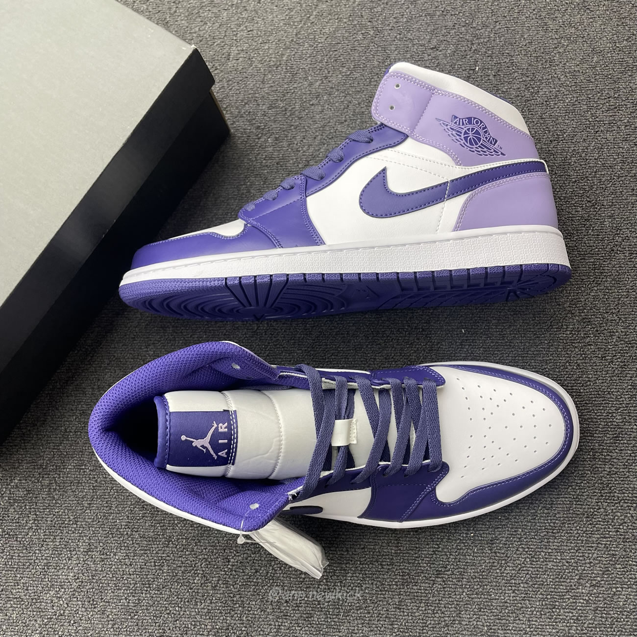 Air Jordan 1 Mid Blueberry Dq8426 515 (8) - newkick.vip