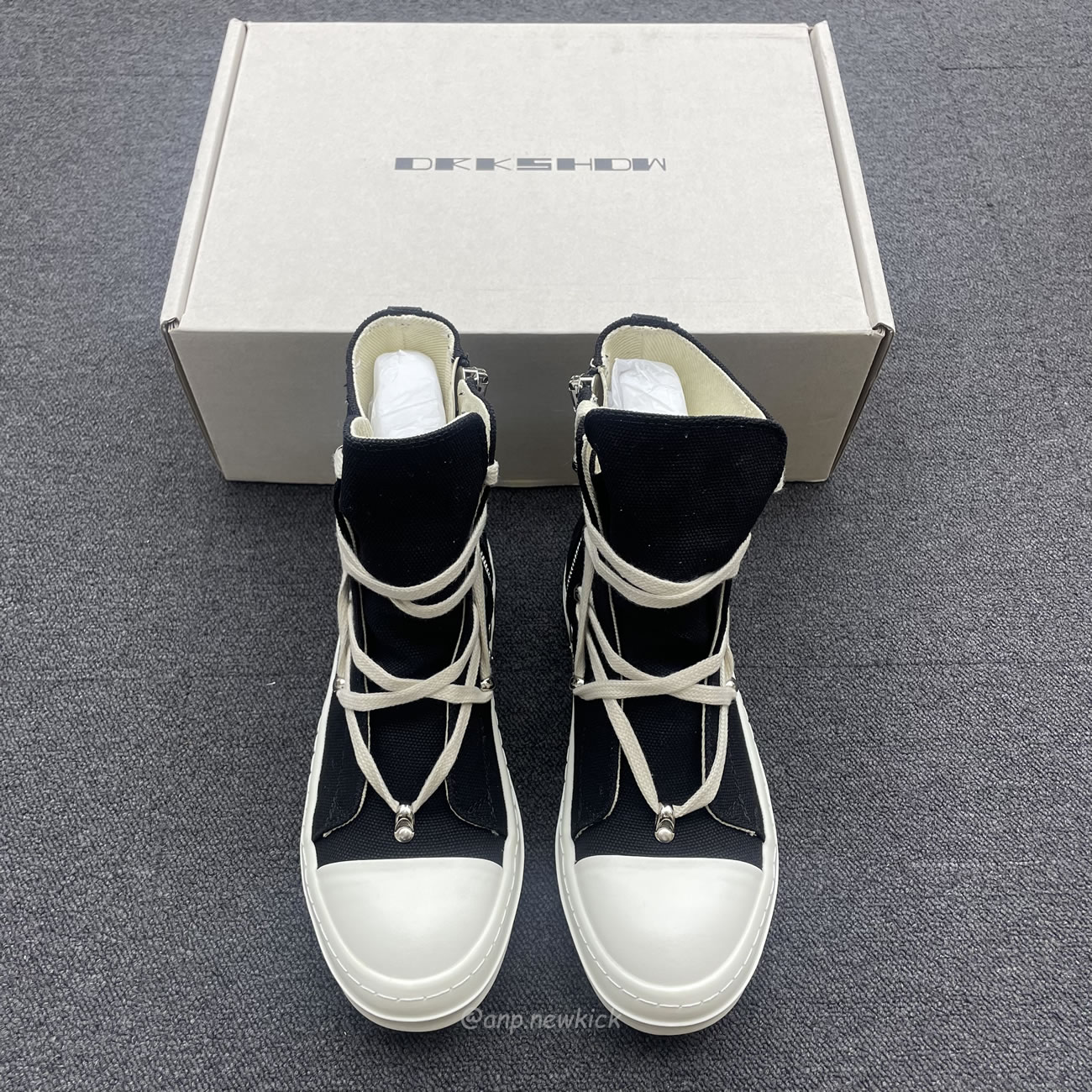 Rick Owens Drkshdw Strobe Hexa Black Du02b4805 (10) - newkick.vip