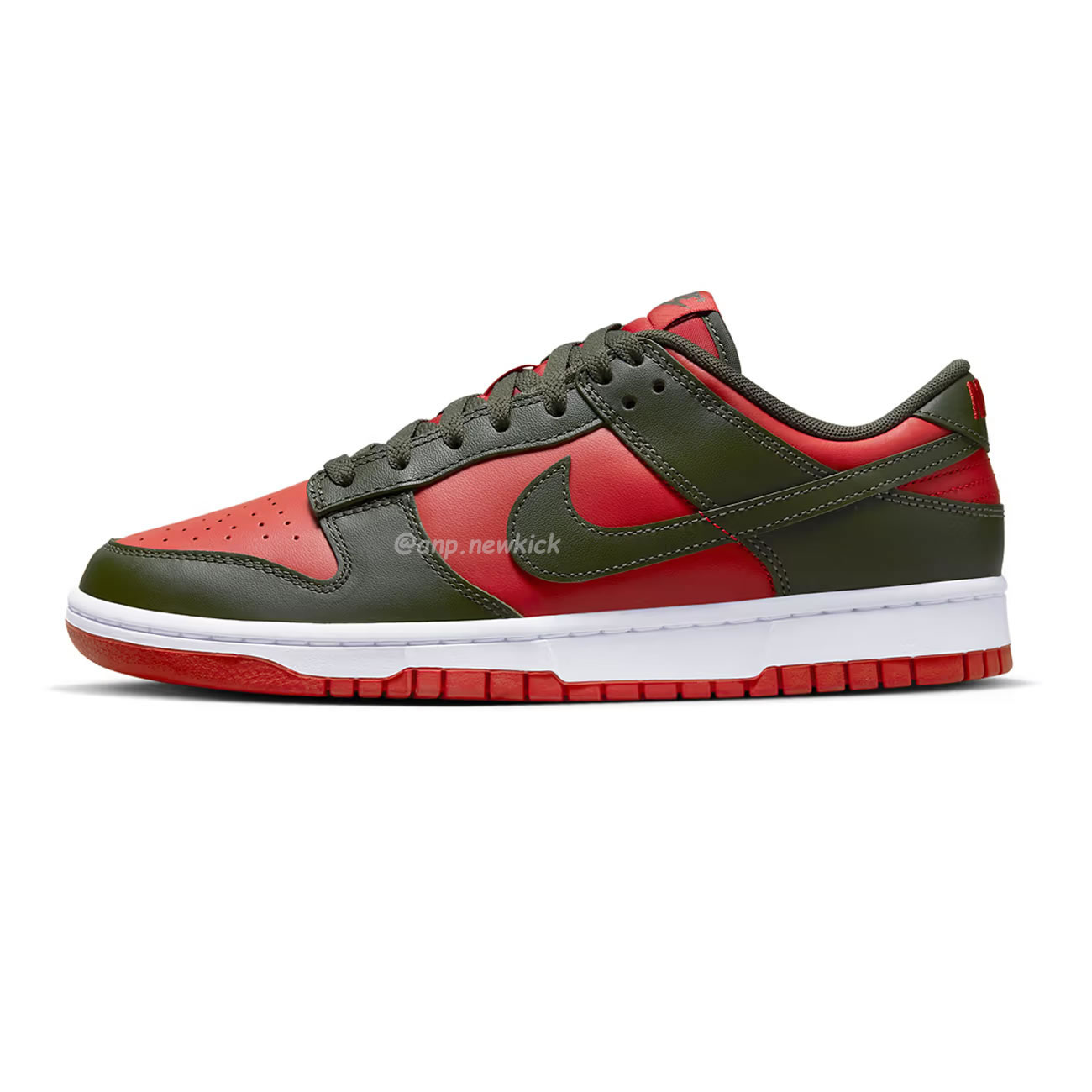 Nike Dunk Low Mystic Red Cargo Khaki Dv0833 600 (1) - newkick.vip