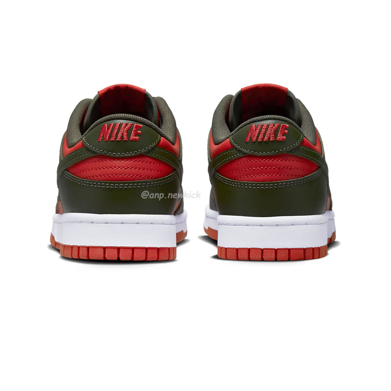 Nike Dunk Low Mystic Red Cargo Khaki Dv0833 600 (7) - newkick.vip